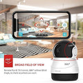 Victure FHD WiFi IP Wireless Indoor Night Vision Motion Detection Camera 1080P - The Happy Tourist LTD